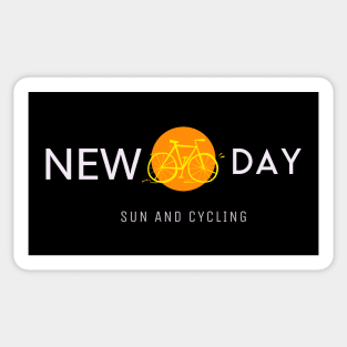 NEW DAY SUN AND CYCLING Sticker